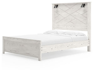 Gerridan - Panel Bed With Sconces #queen