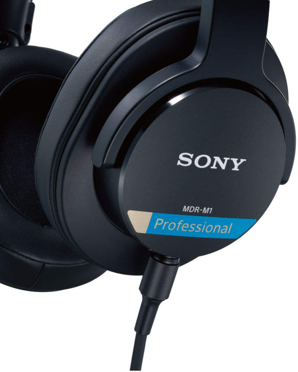 Sony - Professional Reference Closed Monitor Headphones - Black