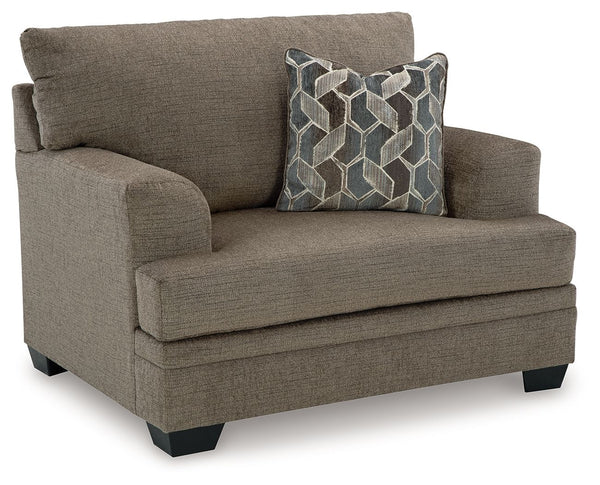 Stonemeade - Living Room Set #darkbrown #3pc.sofachaise,chairandahalf,ottoman|2pc.chairandahalf,ottoman|4pc.sofa,loveseat,chairandahalf,ottoman