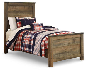 Trinell - Panel Bed #twin #none