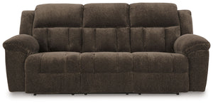 Frohn - Reclining Sofa #darkbrown