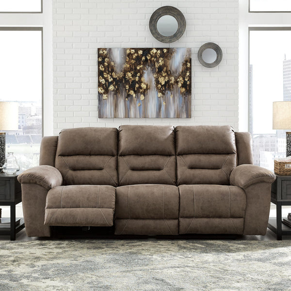 Stoneland - Power Reclining Sofa #lightbrown