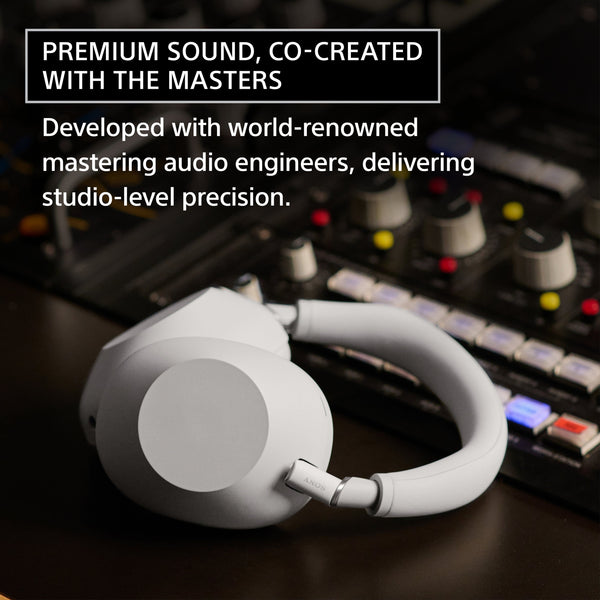 Sony - WH-1000XM6- Best Wireless Noise Cancelling Headphones - Silver