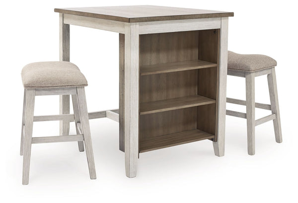 Skempton - Jgo. de mostrador RECT DRM (3 piezas) - Blanco