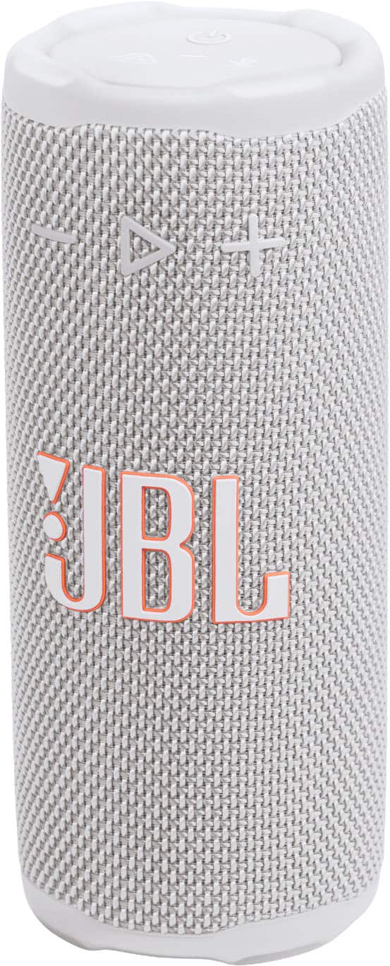 JBL - Grip Portable Wireless Speaker with Built-In Light - 2025 - White