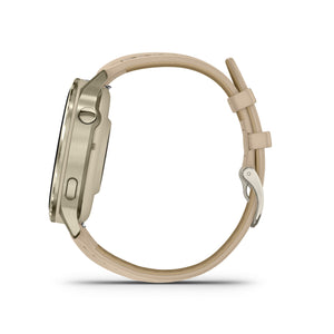 Garmin - Venu 4 GPS Smartwatch 41 mm Fiber-reinforced polymer - Lunar Gold - (2025)