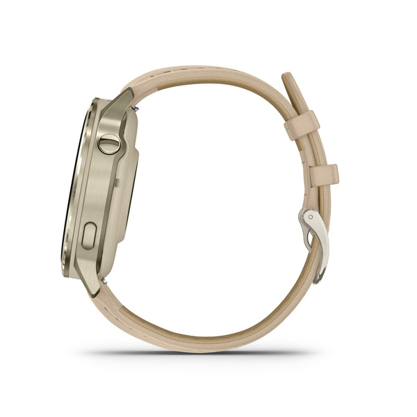 Garmin - Venu 4 GPS Smartwatch 41 mm Fiber-reinforced polymer - Lunar Gold - (2025)