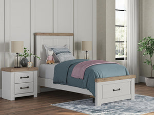 Savonport - Panel Storage Bed #twin #storagefootboard