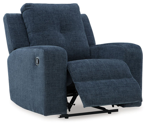 Danum - Zero Wall Recliner #blue