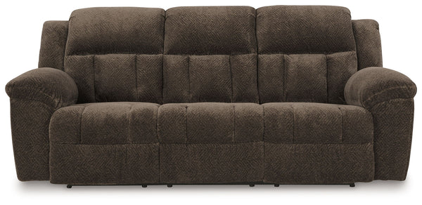 Frohn - Reclining Living Room Set #darkbrown