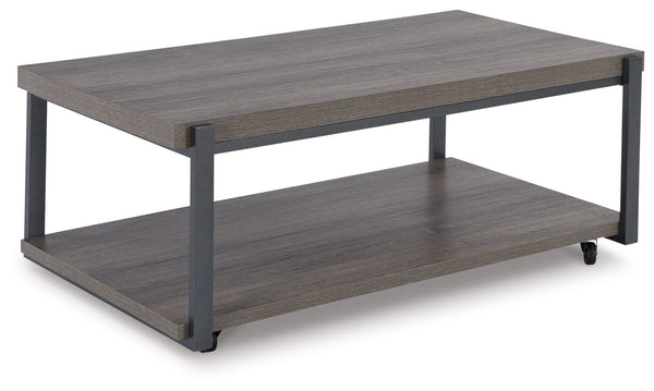 Wilmaden - Occasional Table Set (Set of 3) - Gray / Black