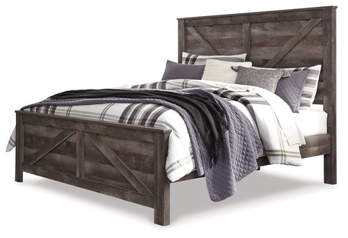 Wynnlow - Crossbuck Panel Bed #king