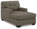 Mahoney - Chaise #darkbrown