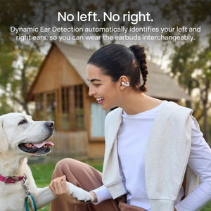 Shokz - OpenDots 2 Open-Ear Clip On True Wireless Bluetooth Earbuds - Gray