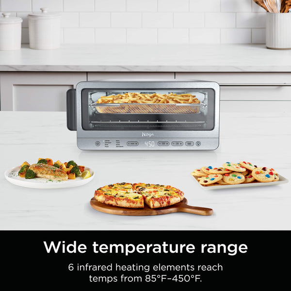 Ninja - Flip Toaster Oven & Air Fryer - Gray