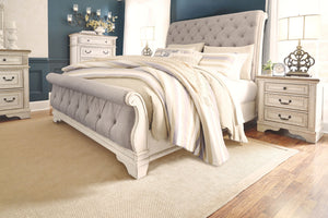 Realyn - Bedroom Sleigh Bed Set #queen
