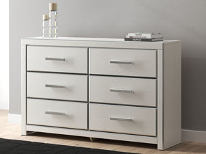 Zuraleus - Six Drawer Dresser #white #dressers