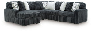 Midnight-Madness - 5 Piece Sectional