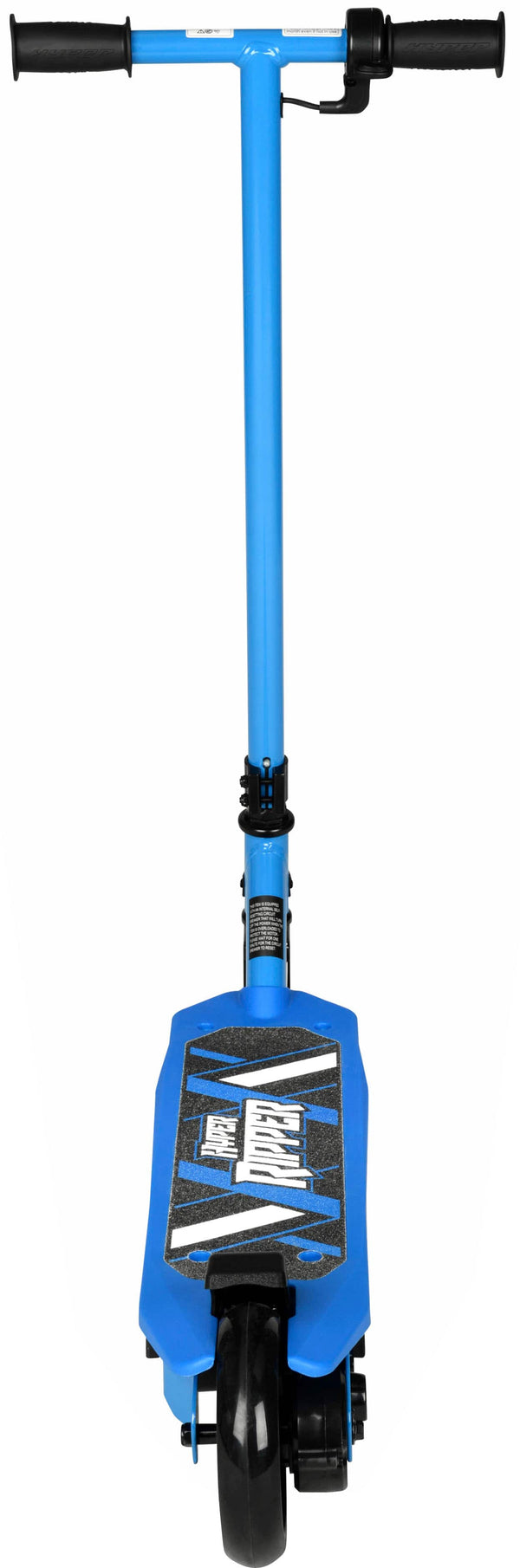 Hyper - Ripper Kids Electric Scooter with 10mph Max Speed - 6.5 Mile Range - Pressure Throttle - 120LB Weight Limit - 90W Motor - Blue