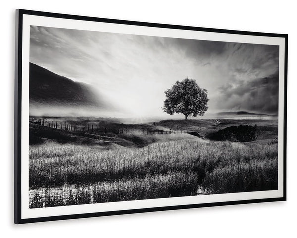 Deborland - Arte de pared - Blanco / Negro