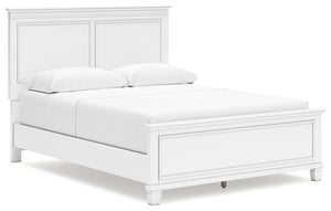 Fortman - Panel Bed #queen #none