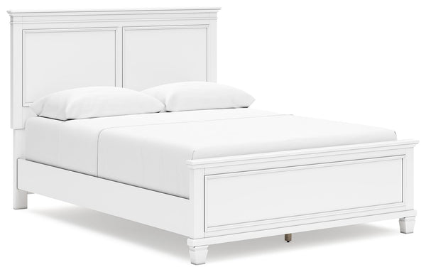 Fortman - Panel Bed #queen #none