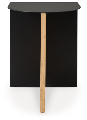 Ladgate - Mesa auxiliar - Negro / Natural