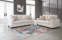 Aviemore - Living Room Set #white #2pc.sofa,loveseat