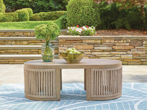 Serena Shores - Mesa de centro rectangular - Beige