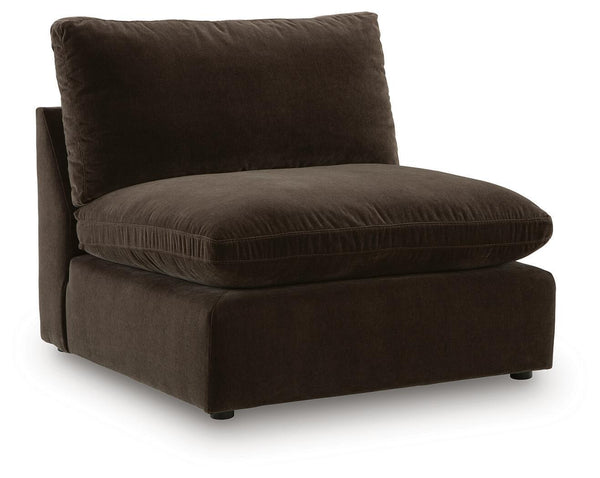 Maxton Heights - 3 Piece Sectional #darkbrown