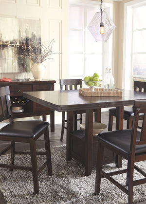 Haddigan - Dining Table With Side Chairs #5pc.table,4chairs|7pc.table,6sidechairs