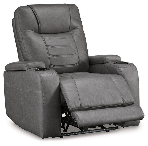 Schooner Rocks - Power Recliner / Adj Headrest #darkgray