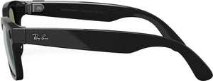 Ray-Ban Meta - Wayfarer (Gen 1) glasses with Meta AI, Audio, Photo, Video Compatibility - Clear to Green Transitions Lenses - Matte Black