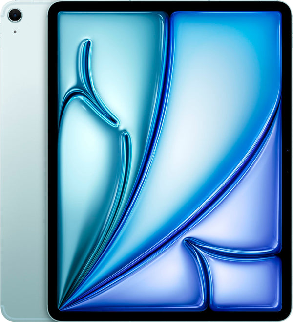 Apple - 13-inch iPad Air M3 chip Built for Apple Intelligence Wi-Fi + Cellular 128GB - Blue
