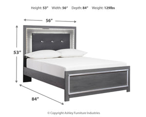 Lodanna - Panel Bed #full #none