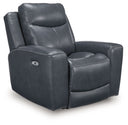 Bexhurst - Power Recliner With Adjustable Headrest #blue