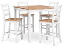 Gesthaven - Dining Room Counter Table Set #white
