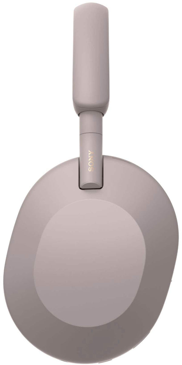 Sony - WH-1000XM5 Wireless Noise Cancelling Over-the-Ear Headphones - Smoky Pink