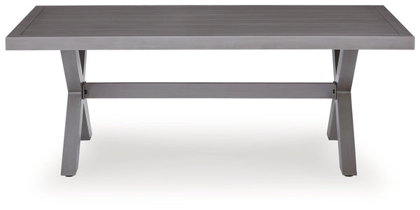 Half Moon Beach - Rectangular Cocktail Table - Gray