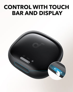 Soundcore - by Anker Liberty 4 Pro True Wireless Noise Cancelling Headphones - Glossy Black