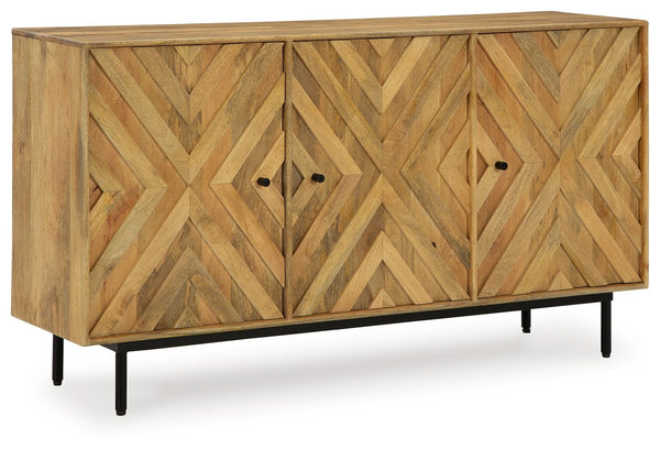 Cadewick - Armario decorativo - Natural
