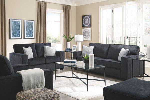 Altari - Living Room Set #darkgray #4pc.sofa,loveseat,chair,ottoman