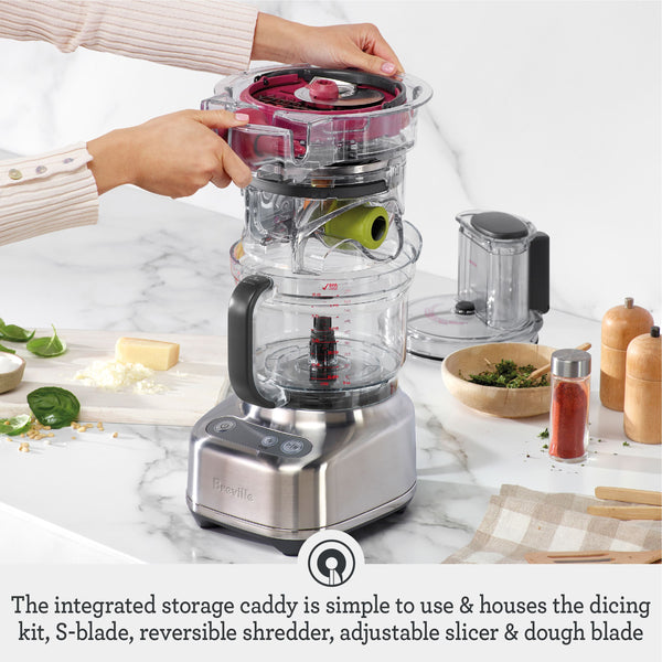 Breville - the Paradice 9-Cup Food Processor - Black Truffle
