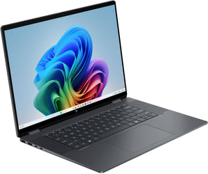HP - OmniBook X Flip 2-in-1 - Copilot+ PC - 16" 2K Touch-Screen Laptop - Intel Core Ultra 7 256V '24 - 16GB Memory - 1TB SSD - Eclipse Gray