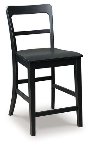Greddinton - Barstool (Set of 2) #black