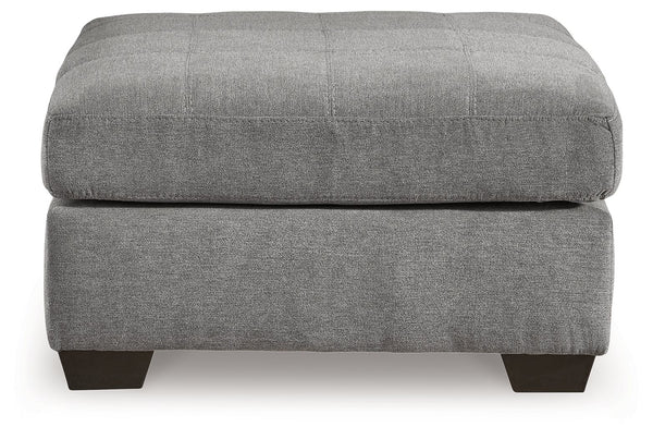 Marleton - Oversized Accent Ottoman #gray