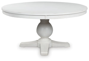 Greddinton - Mesa de Comedor - Blanco