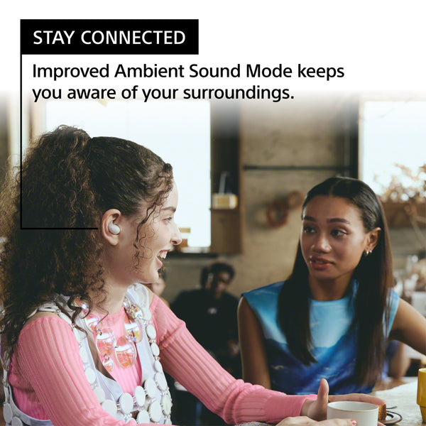 Sony - LinkBuds Fit True Wireless Noise Cancelling Earbuds - Black
