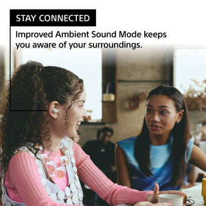 Sony - LinkBuds Fit True Wireless Noise Cancelling Earbuds - Sage Green