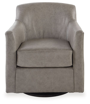 Bradney - Swivel Accent Chair #darkgray